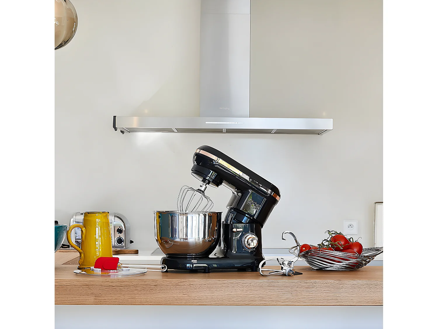 Robot patissier multifonction DALLAS Noir Plastique 1500W