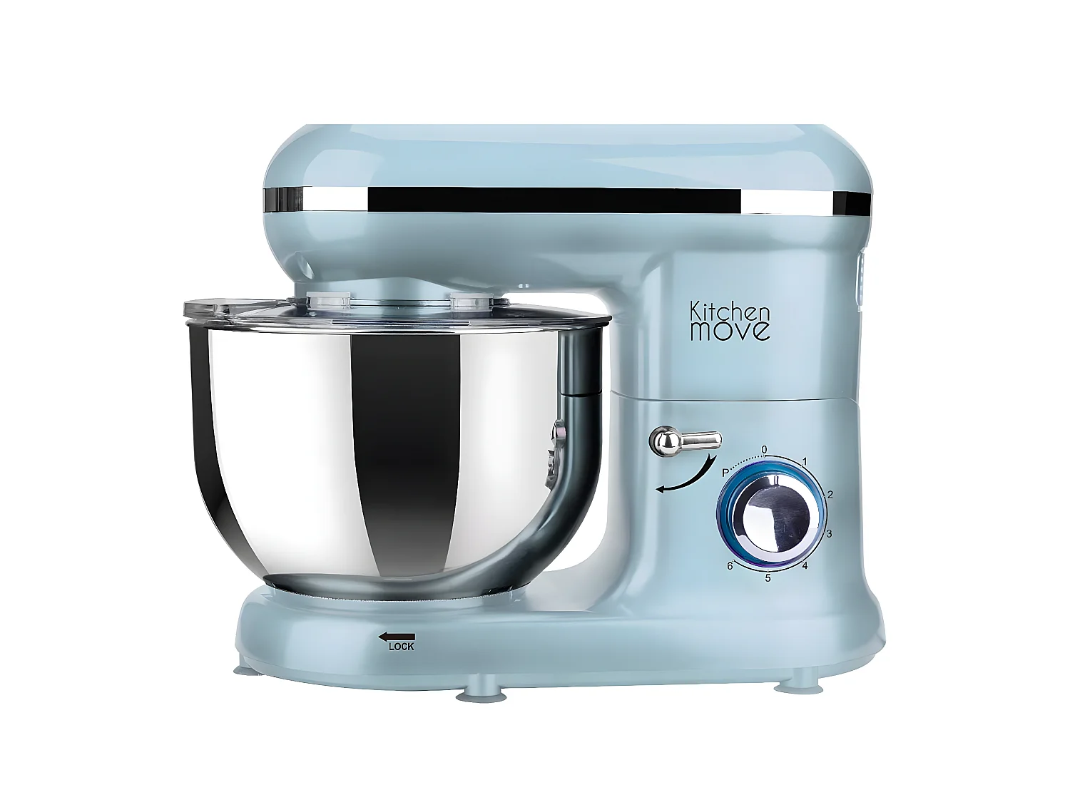 Robot patissier multifonction DALLAS Bleu Plastique 1500W