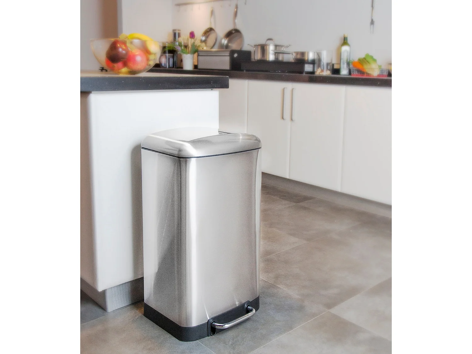 Keukenafvalbak met pedaal 30L GREENWICH