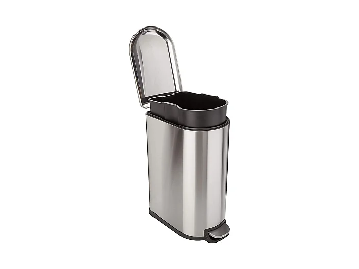 Poubelle de cuisine à pédale FULLER Argent Acier inoxydable 40 L