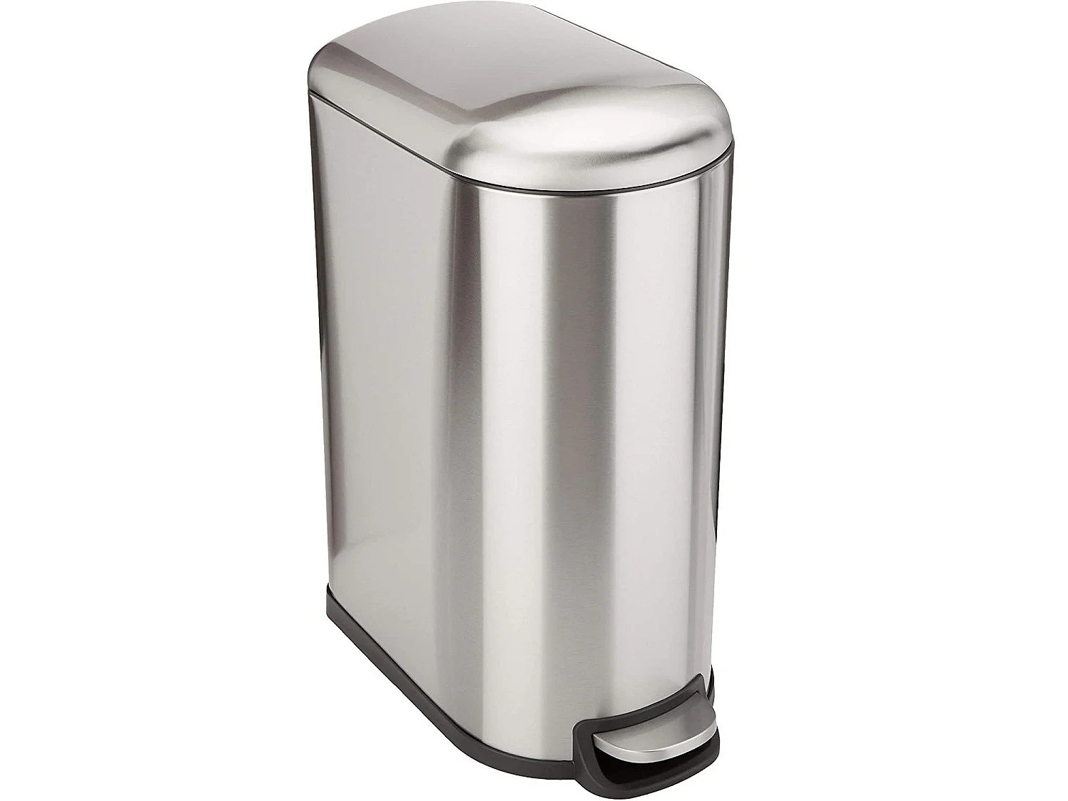 Poubelle de cuisine à pédale FULLER Argent Acier inoxydable 40L