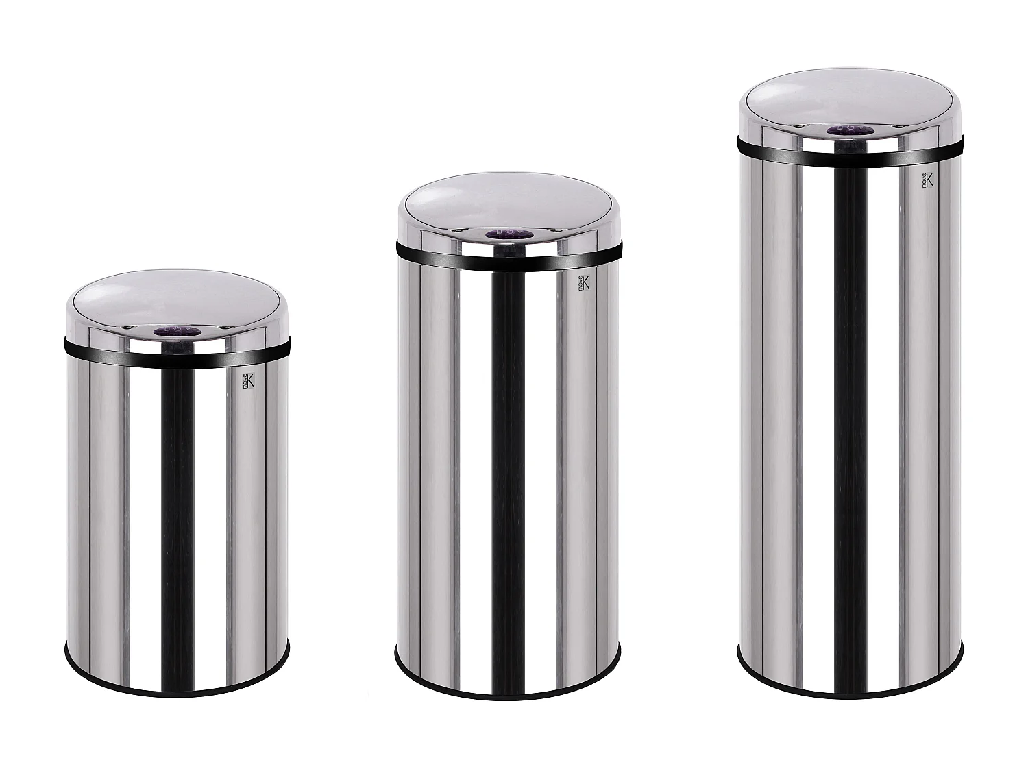 Poubelle de cuisine automatique ARTIC Argent Acier inoxydable 30L