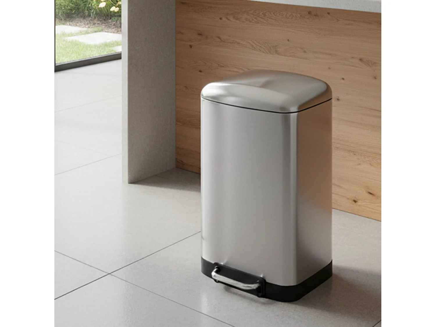 Küchenmülleimer mit Pedal 40L GREENWICH