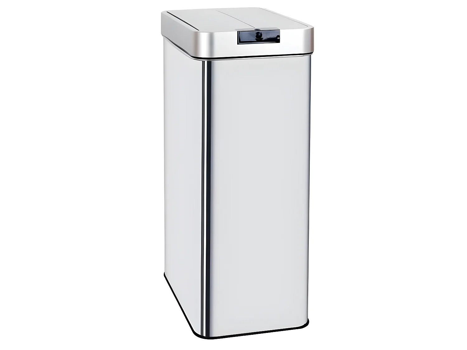 Poubelle de cuisine automatique SILVERLAKE Argent Acier inoxydable 90L