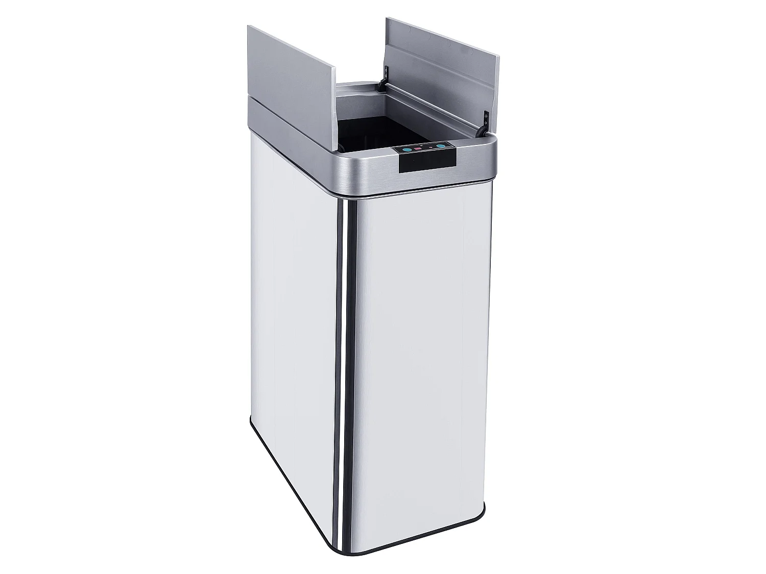 Automatyczny Kosz na Śmieci Inox SILVERLAKE srebrny 90L