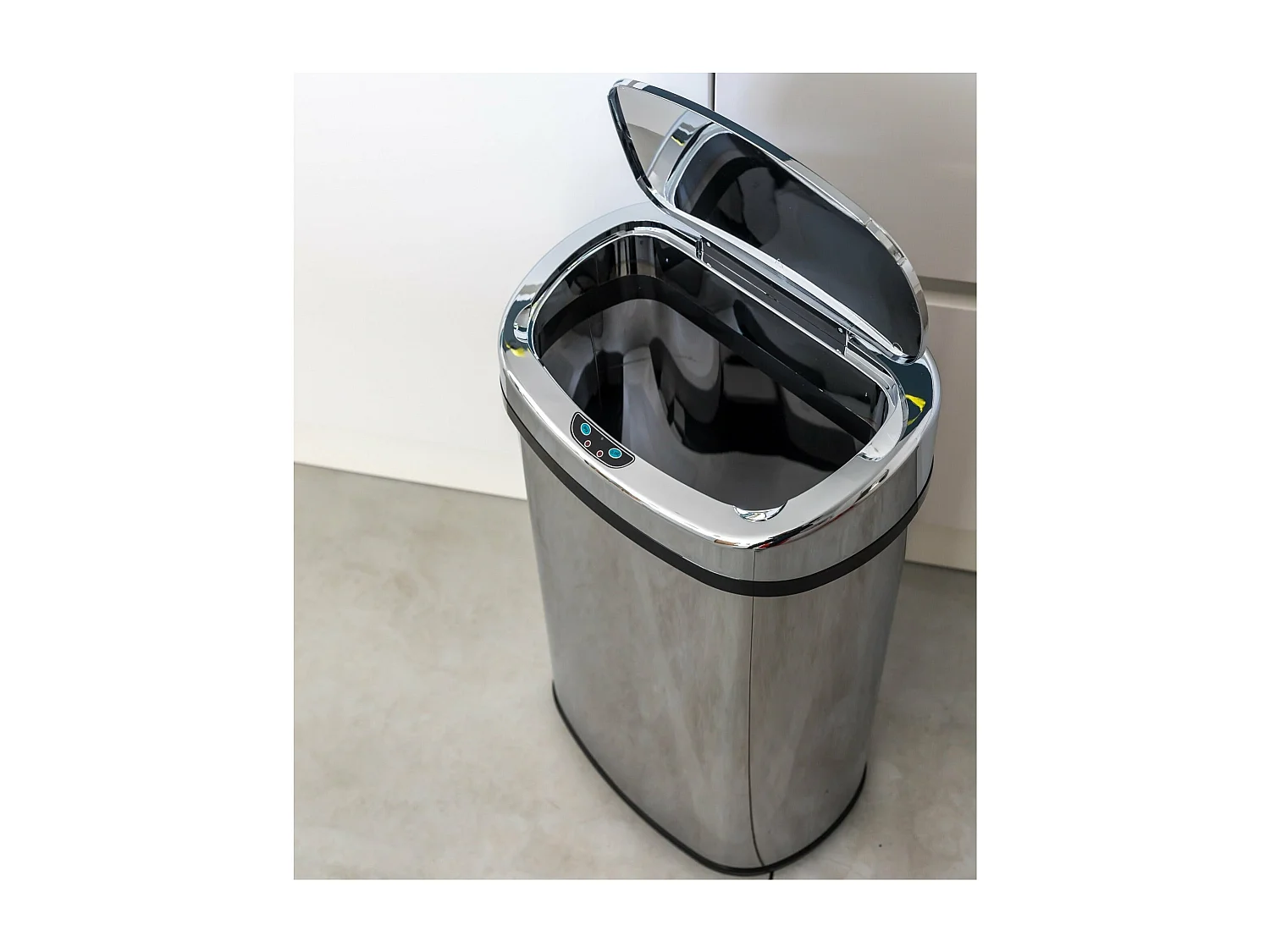 Poubelle de cuisine automatique MAJESTIC Argent Acier inoxydable 80L