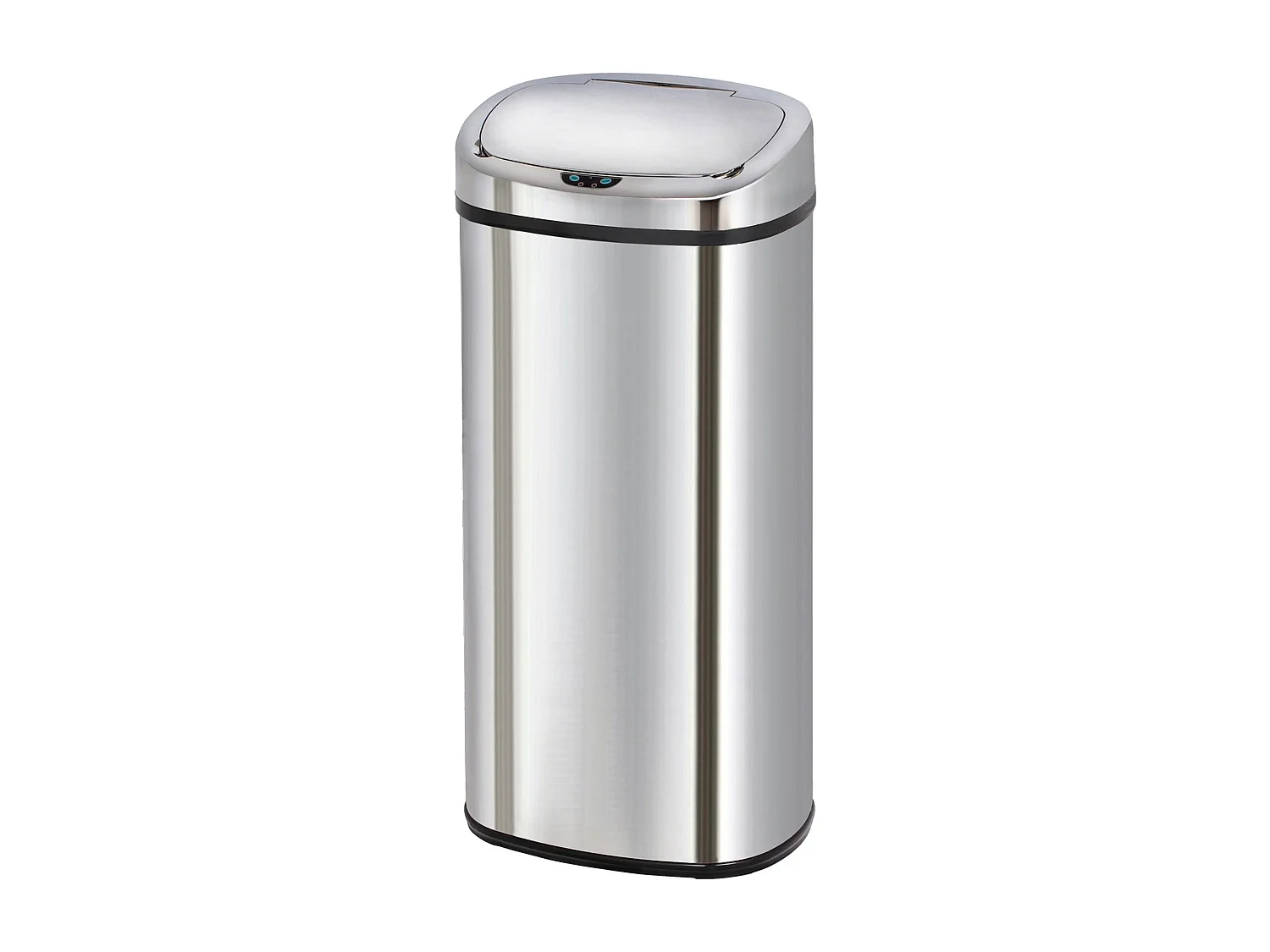 Poubelle automatique inox MAJESTIC argent 80L