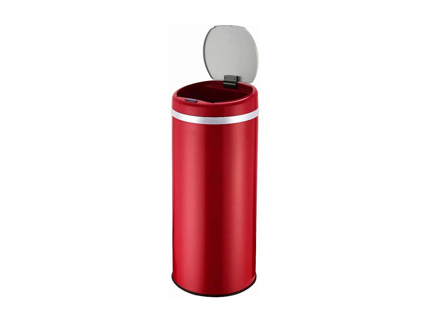 Poubelle de cuisine automatique SOHO Rouge Acier inoxydable 42L