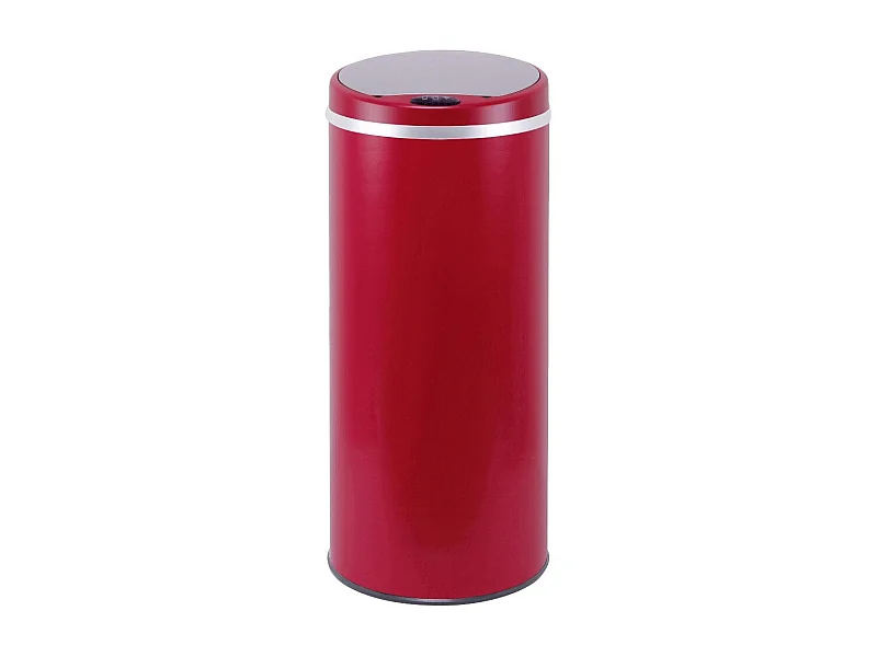 Poubelle de cuisine automatique SOHO Rouge Acier inoxydable 42L