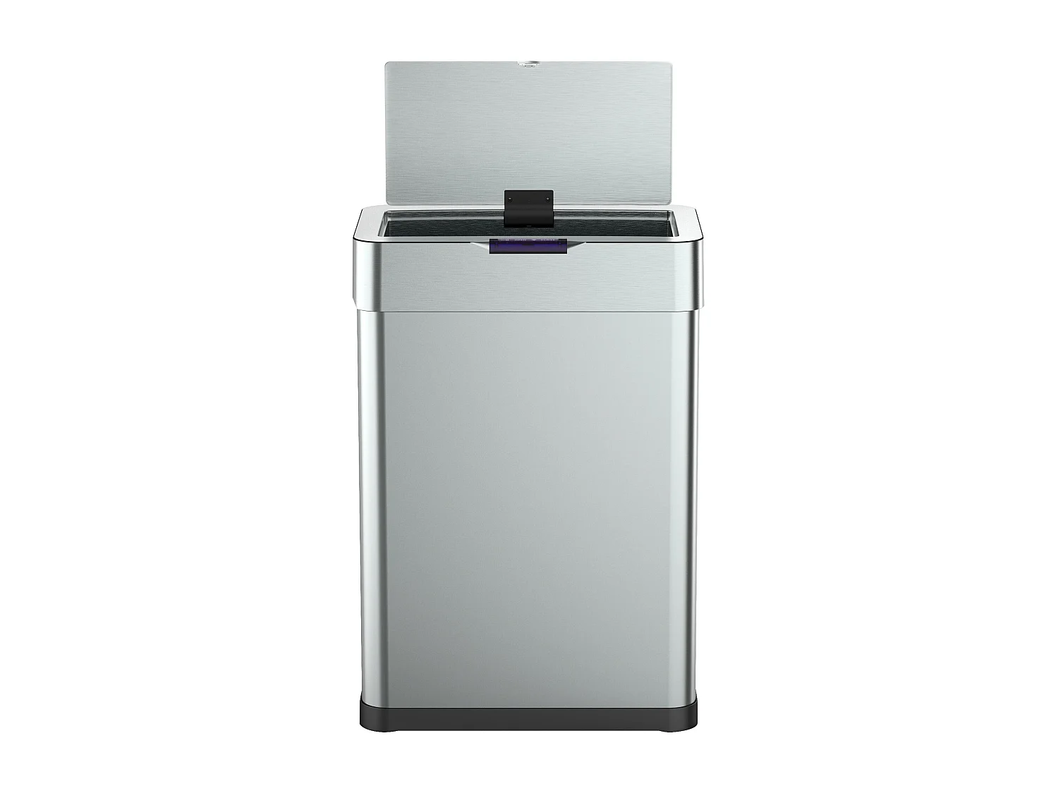 Poubelle automatique inox DAYTONA argent 60L