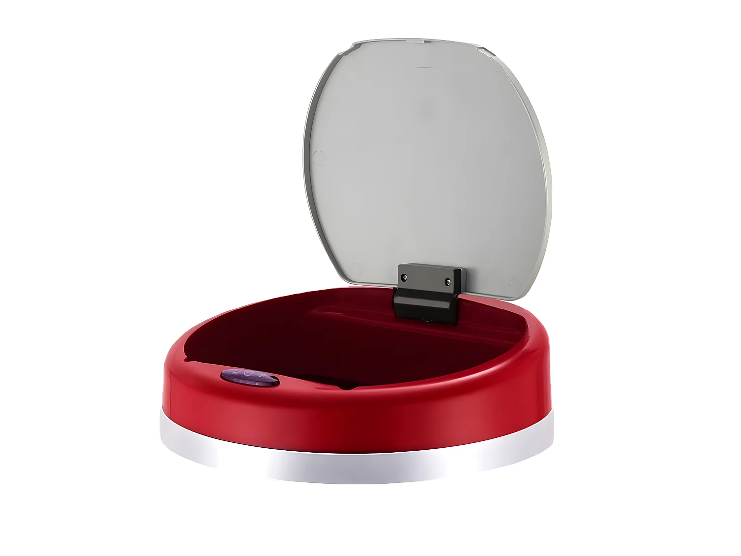 Couvercle de poubelle automatique SOHO Rouge Acier inoxydable