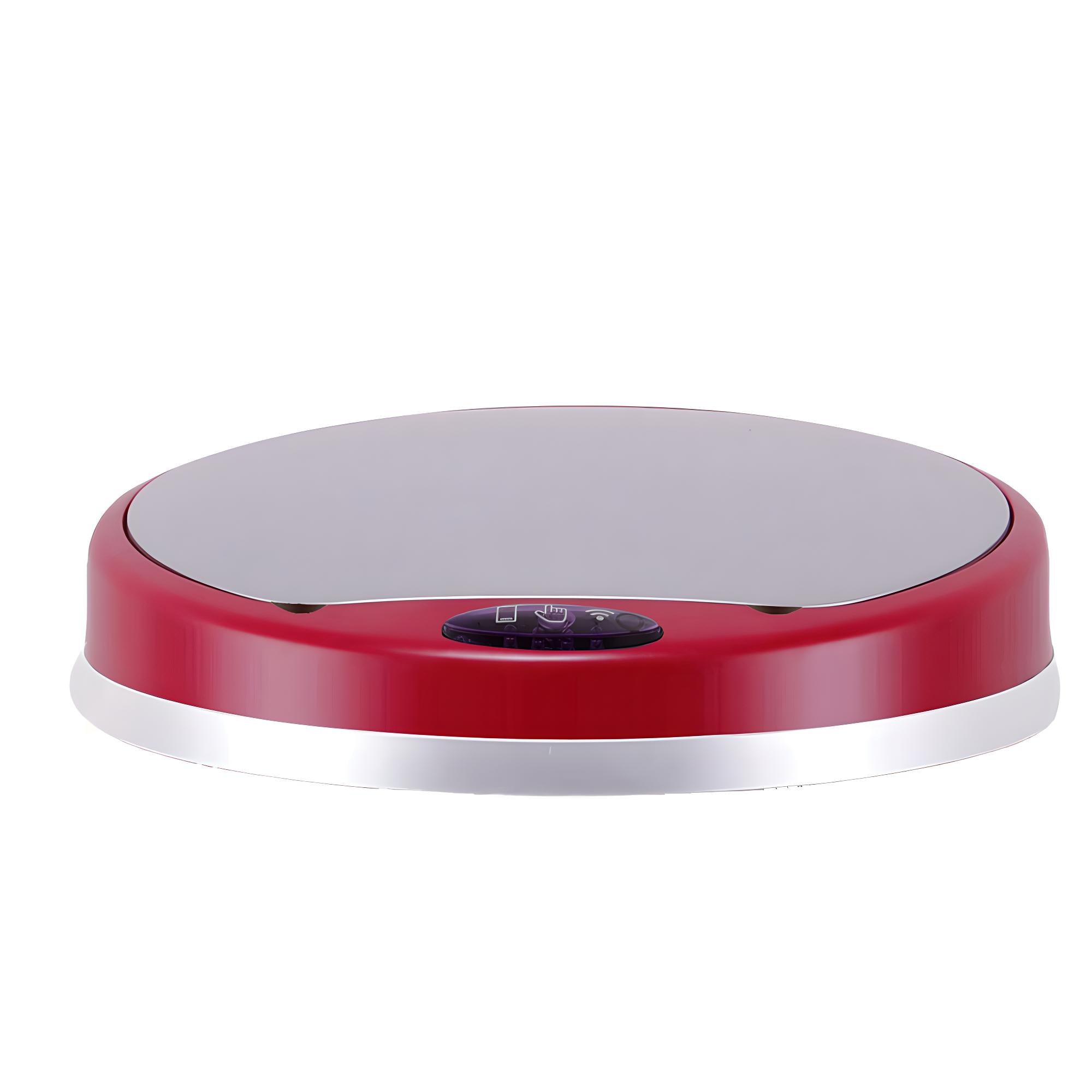 Couvercle De Poubelle Automatique Rond Mod Le Soho Rouge