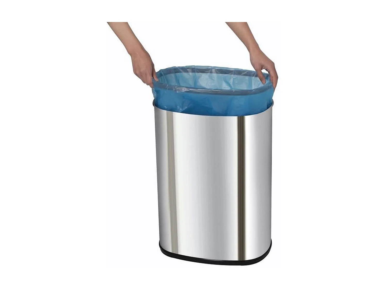 Poubelle de cuisine automatique MAJESTIC Argent Acier inoxydable 68L