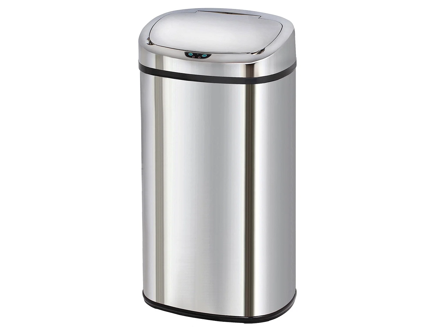 Poubelle automatique inox MAJESTIC argent 68L