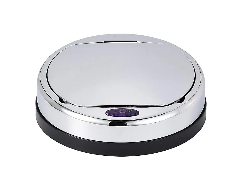 Couvercle de poubelle automatique COUVERCLE Argent Plastique 31cm