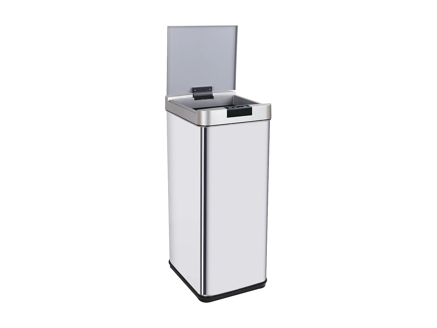 Poubelle automatique inox PARKSIDE argent 50L