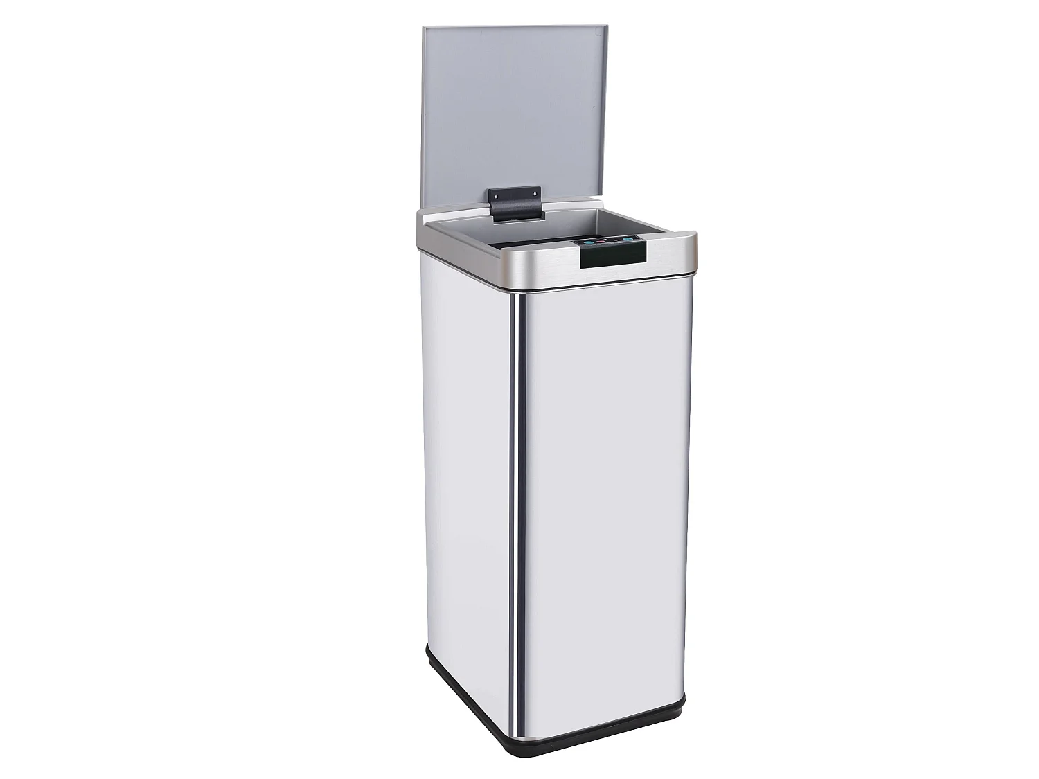 Automatyczny Kosz na Śmieci Inox PARKSIDE srebrny 50L