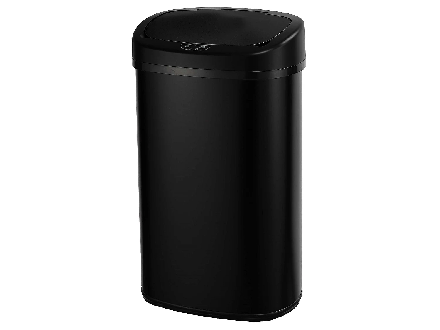 Poubelle automatique inox MAJESTIC noir 68L