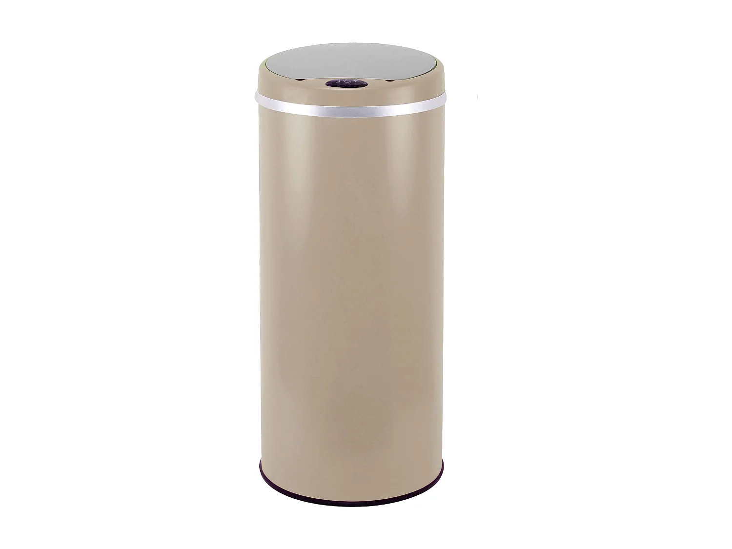 Poubelle automatique inox SOHO taupe 42L