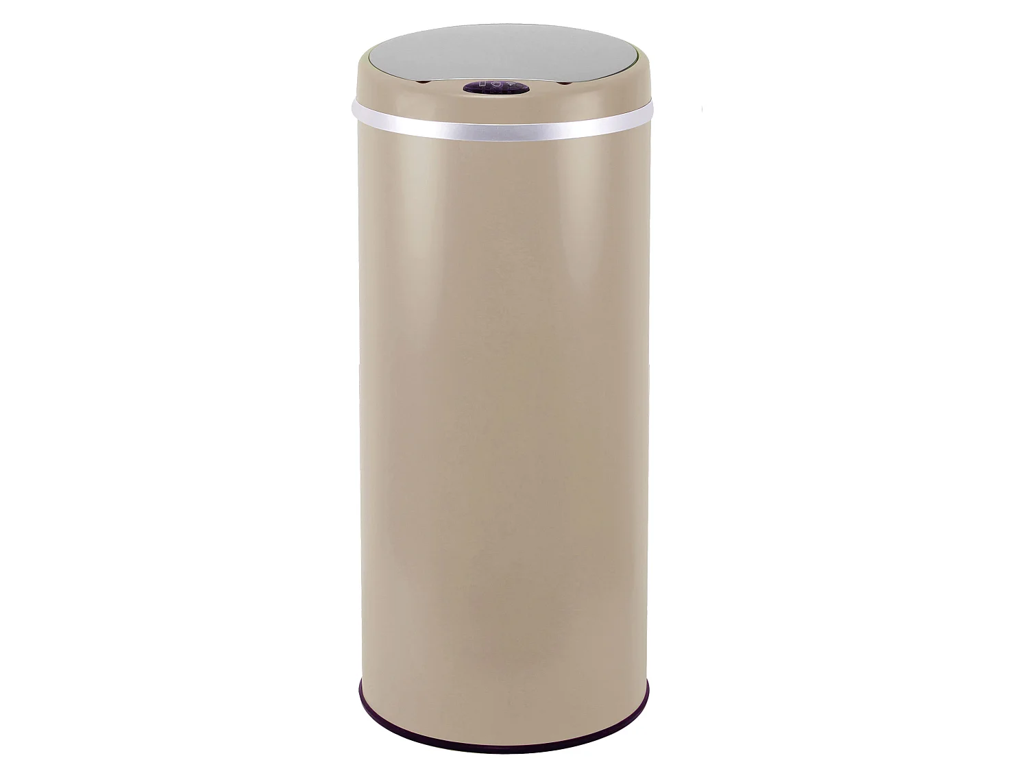 Poubelle automatique inox SOHO taupe 42L