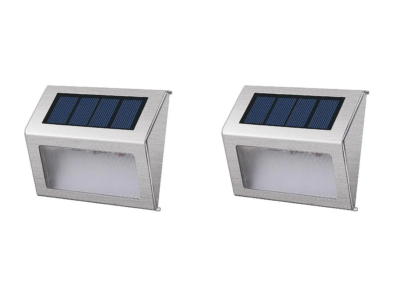 Set mit 2 Solar-Wandleuchten H10CM WALLY