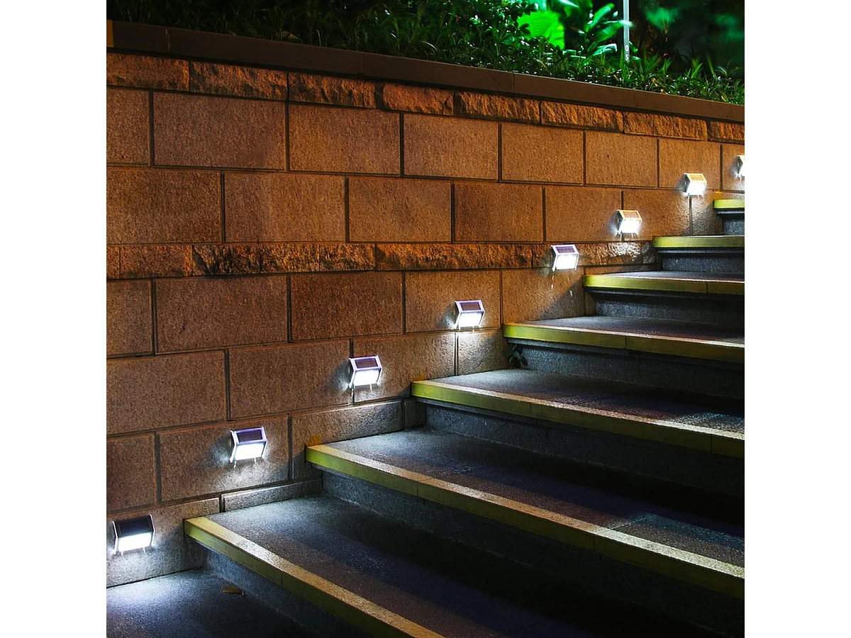 Set mit 2 Solar-Wandleuchten H10CM WALLY