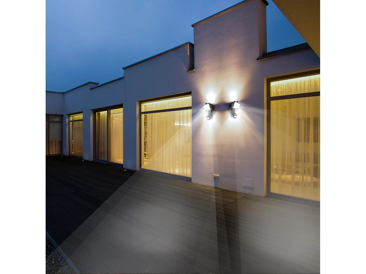 Zonne-sensor schijnwerper 1000LM COOPER