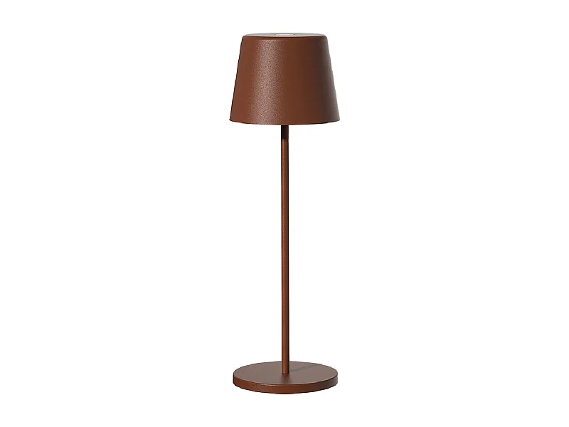 Lampe de table sans fil KELLY Rouille H38cm