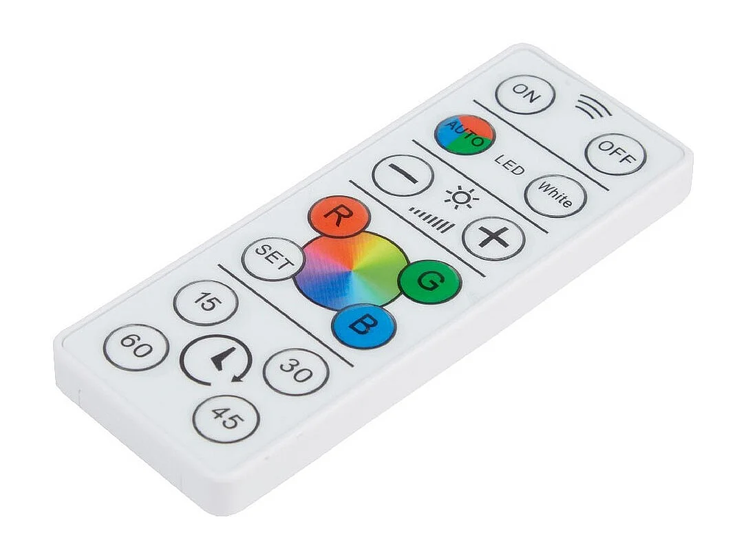 Lit à led avec 4 tiroirs simili cuir Denvers-Couleur Blanc-140x190