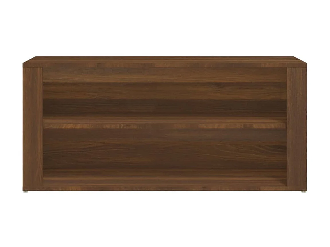 étagère à chaussures Chêne marron 100x35x45cm Bois d'ingénierie