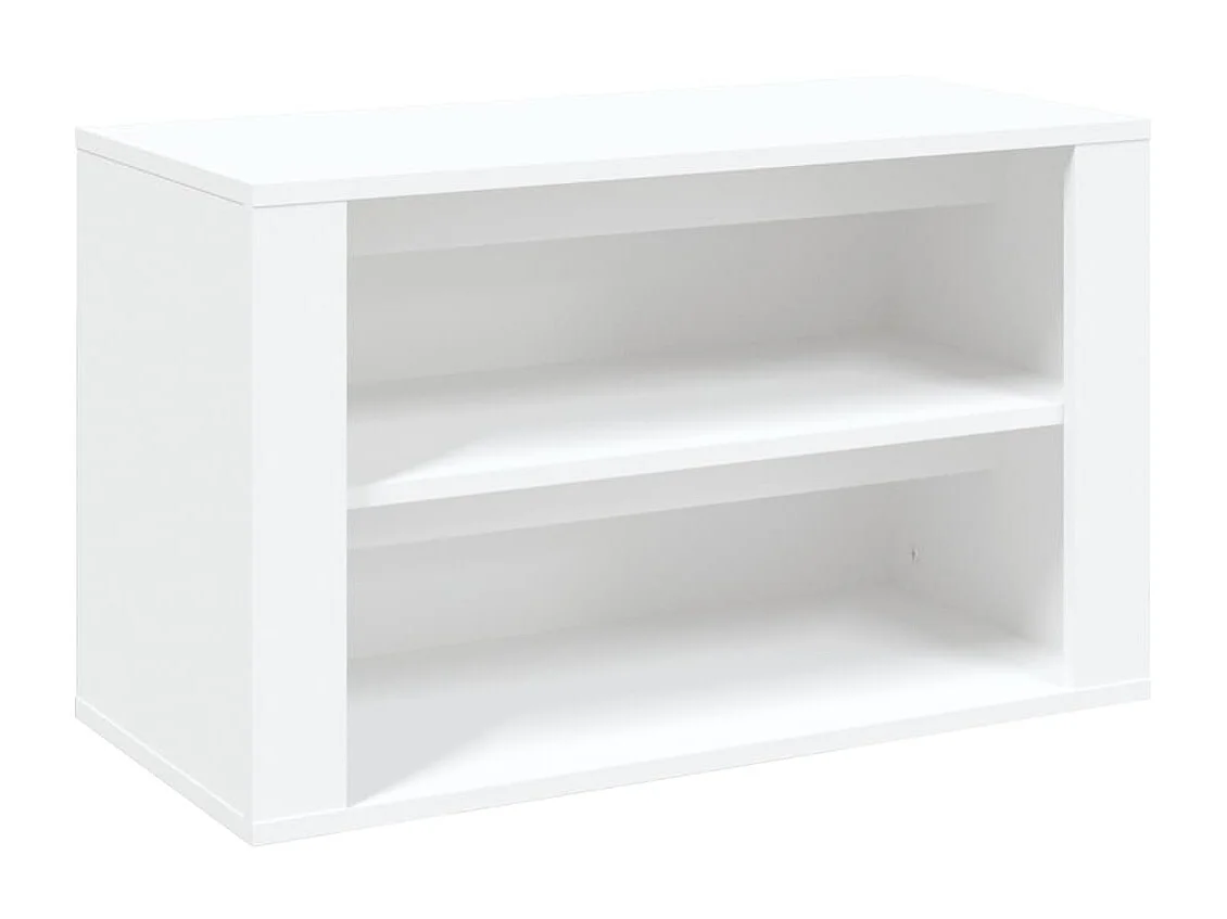 sapateira Branco 75x35x45 cm Madeira trabalhada