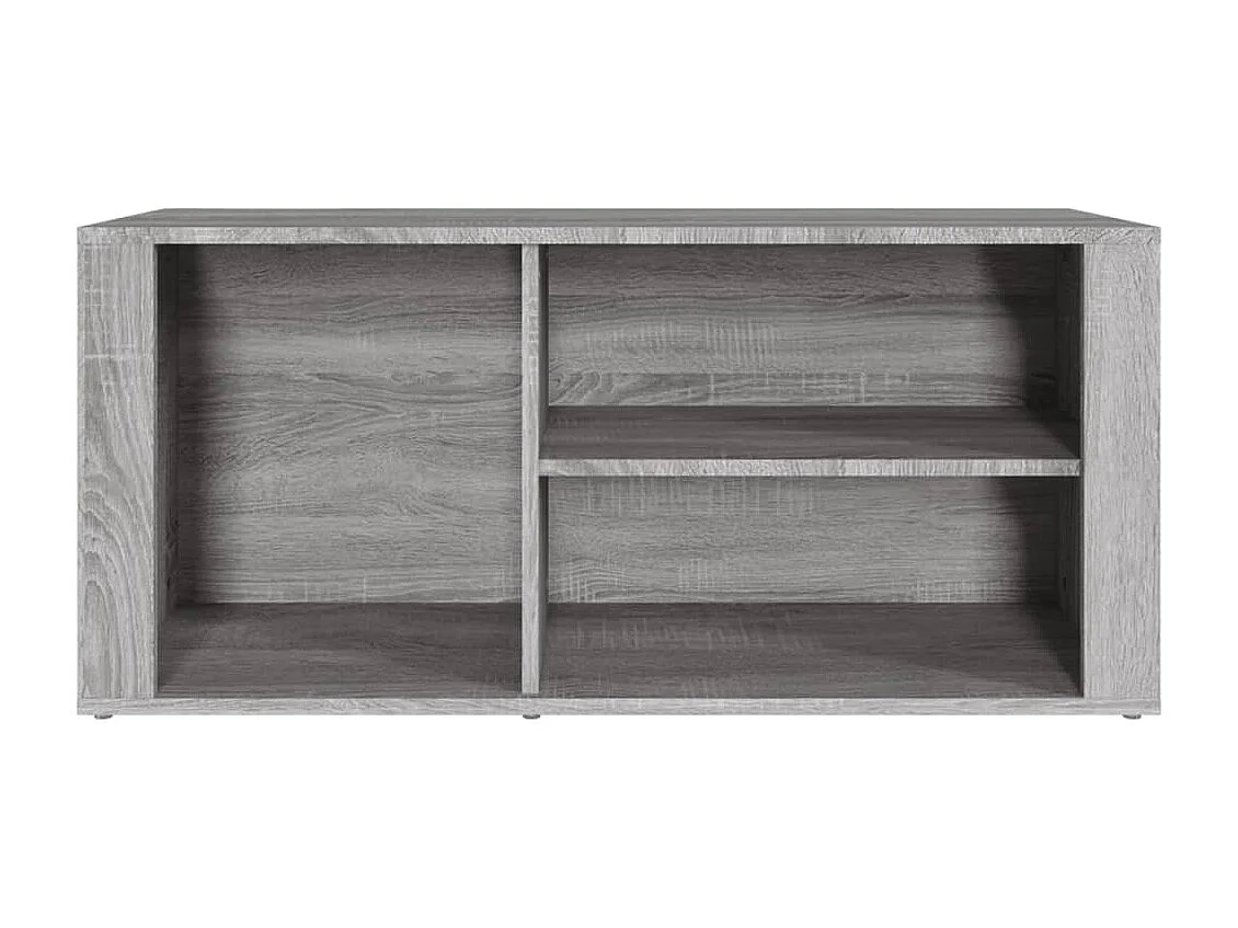 Armoire à chaussures Sonoma gris 100x35x45 cm Bois d'ingénierie