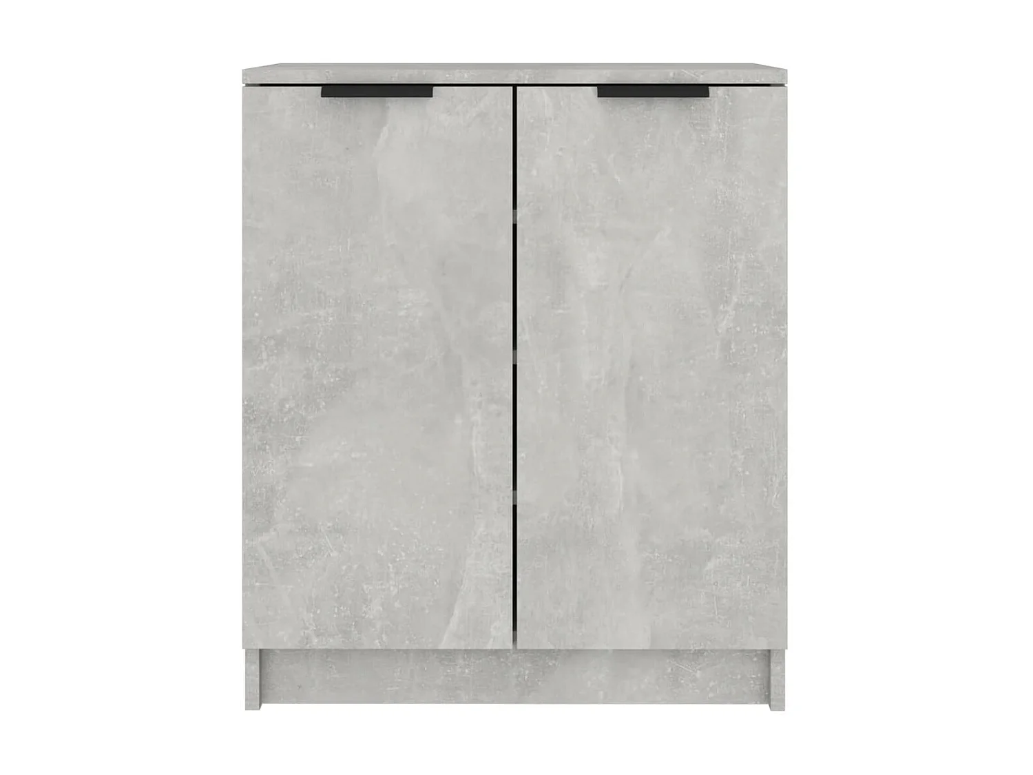 Armoire à chaussures Gris béton 59x35x70 cm Bois d'ingénierie