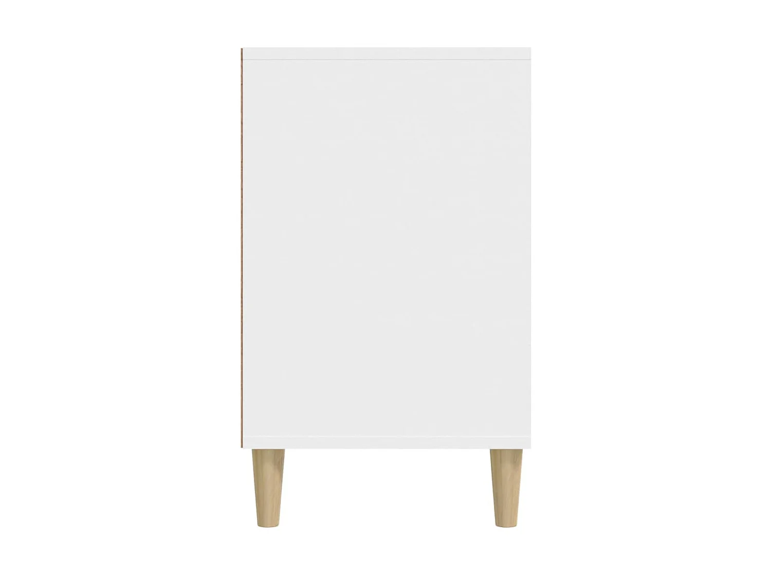 Sapateira Branco 102x36x60 cm Madeira trabalhada