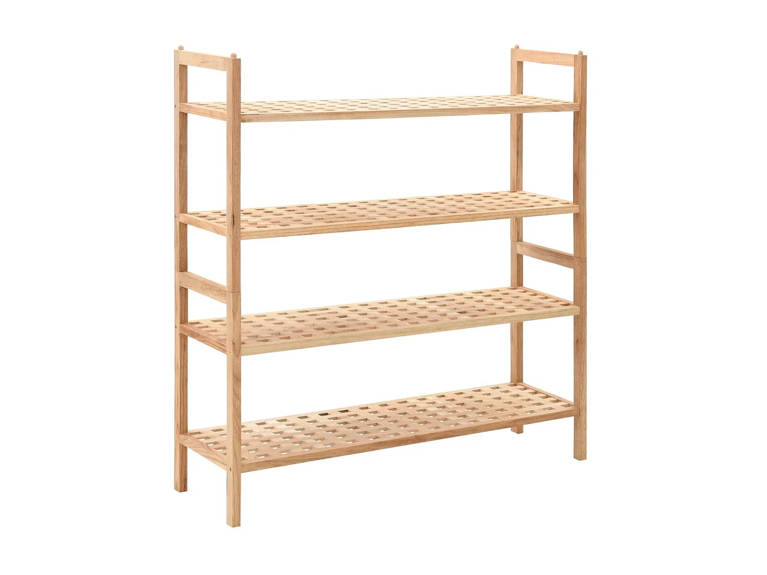 étagère à chaussures Bois de noyer massif 69 x 26 x 81 cm