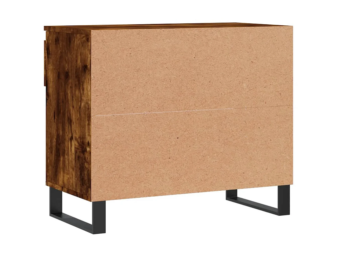 Armoire à chaussures Chêne fumé 70x36x60 cm Bois d'ingénierie