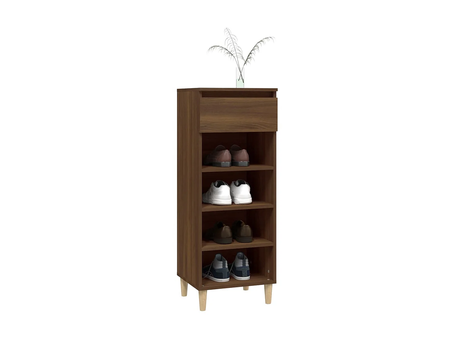 Armoire à chaussures Chêne marron 40x36x105cm Bois d'ingénierie