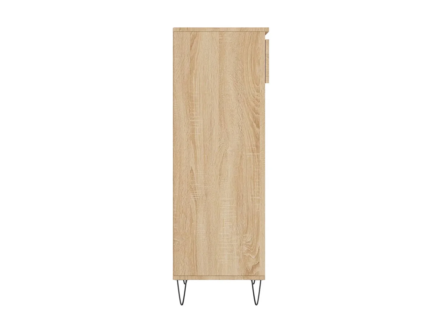 Schoenenkast Sonoma eiken 40x36x105cm Bewerkt hout