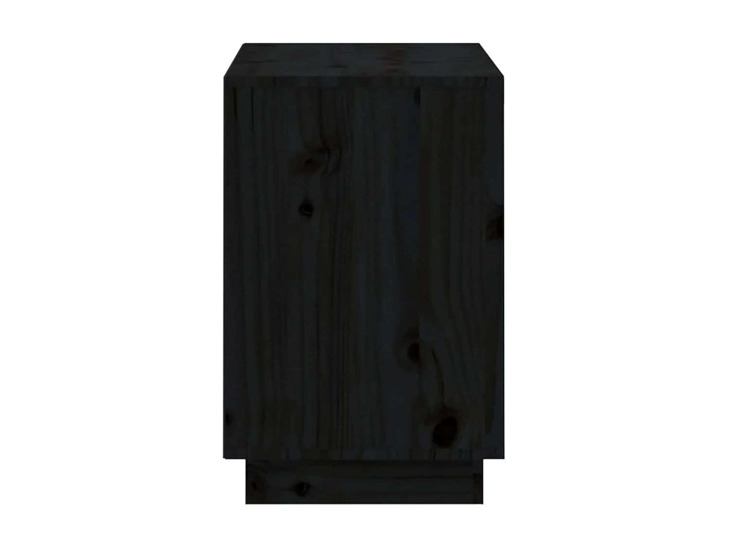 Schoenenkast Zwart 110x34x52 cm Massief grenenhout