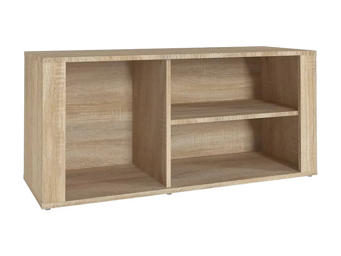 Armoire à chaussures Chêne sonoma 100x35x45cm Bois d'ingénierie