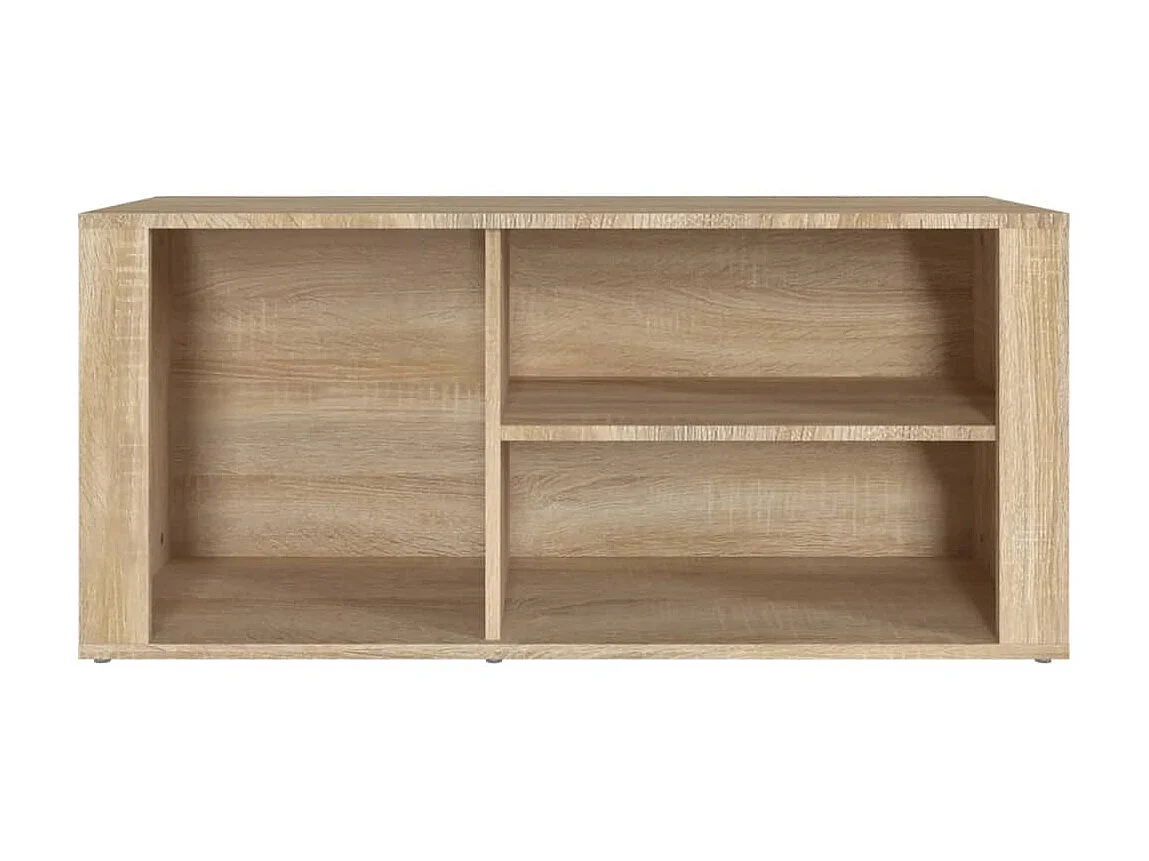 Armoire à chaussures Chêne sonoma 100x35x45cm Bois d'ingénierie