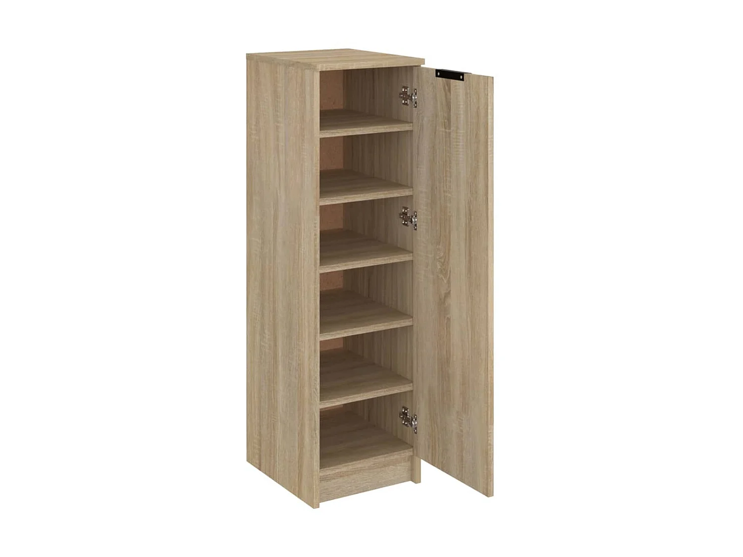 Zapatero roble Sonoma 30x35x100cm Madera contrachapada