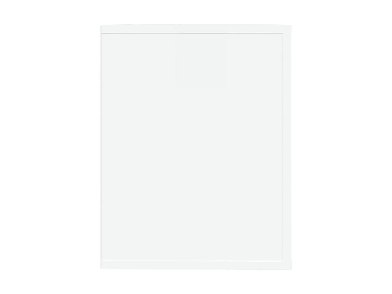 scarpiera Bianco lucido 75x35x45 cm MDF