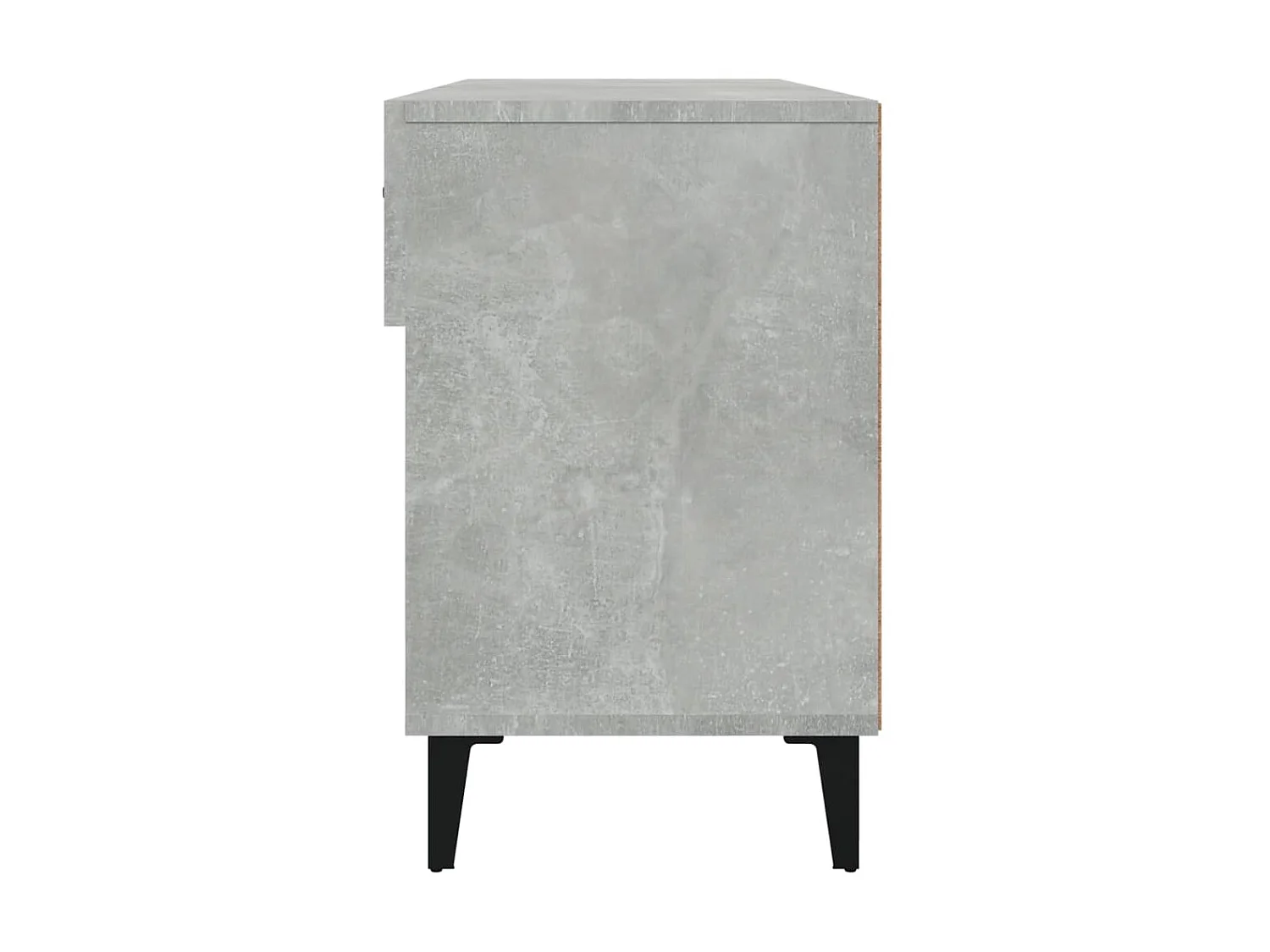 Schuhschrank Betongrau 102x35x55 cm Holzwerkstoff