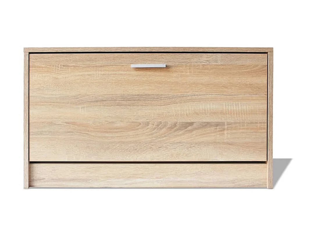 Banc à chaussures 80 x 24 x 45 cm Chêne