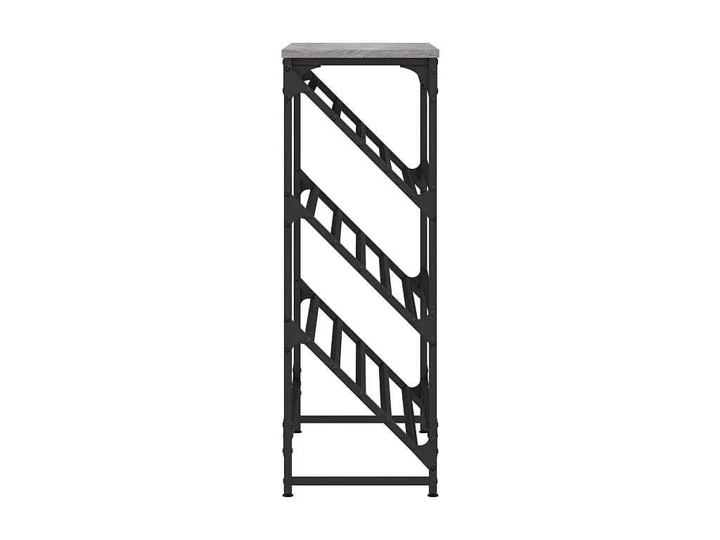schoenenrek sonoma grijs 90x30x85 cm samengesteld hout