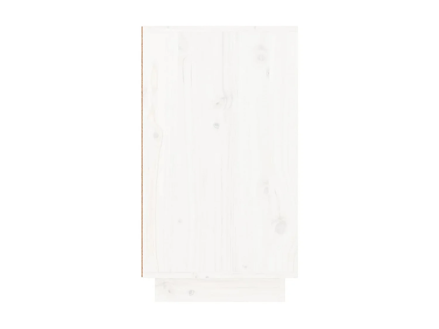 Armoire à chaussures Blanc 110x34x61 cm Bois de pin massif