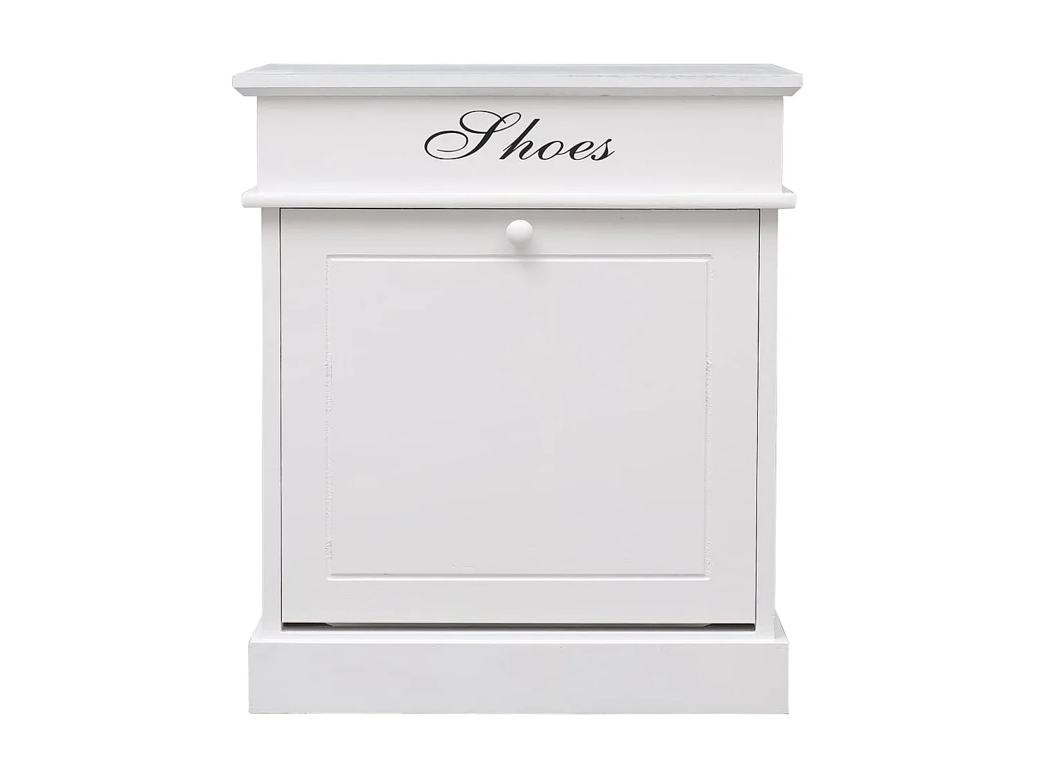 Zapatero Blanco 50 x 28 x 58 cm Madera de Paulownia