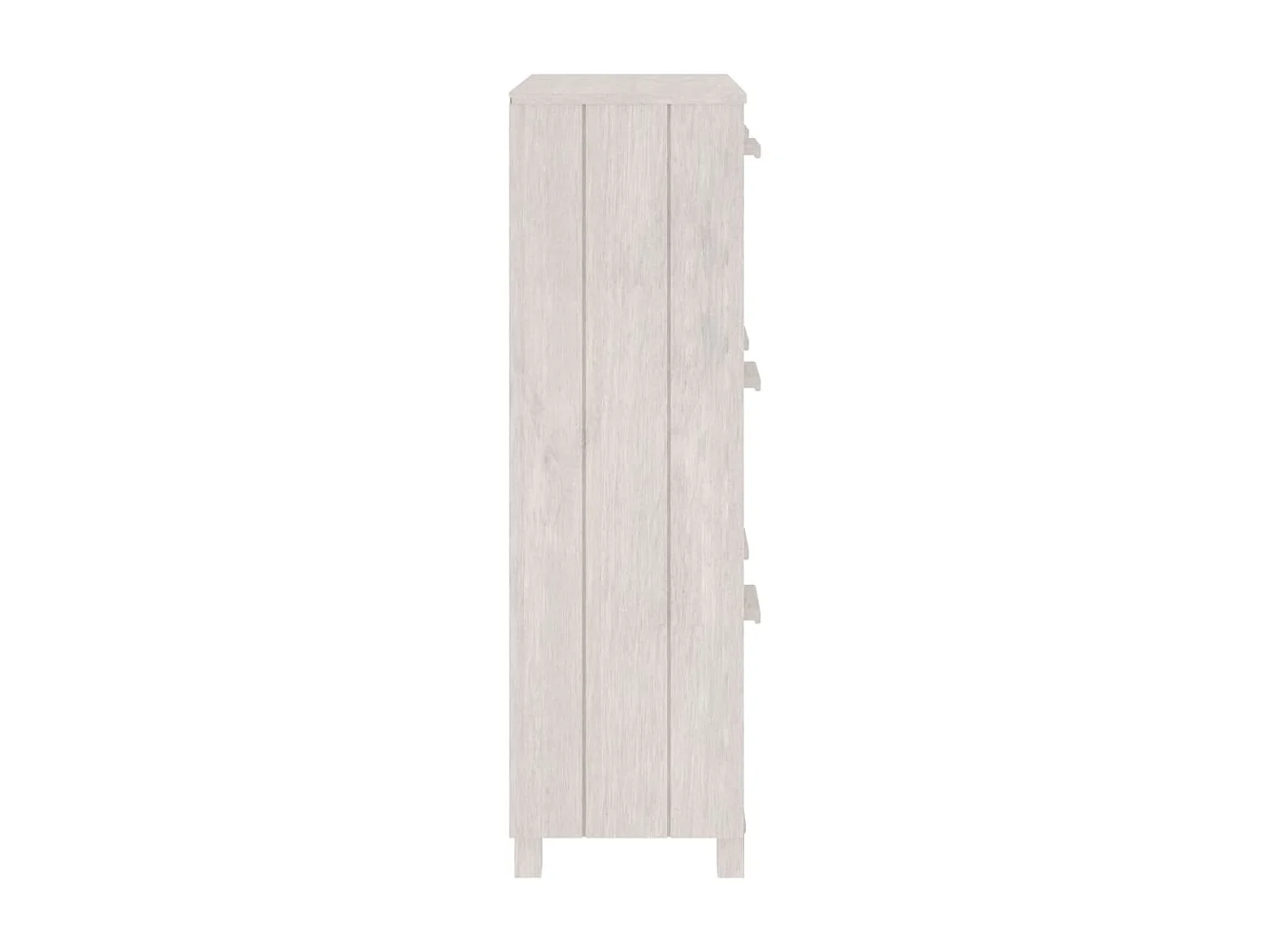 Armoire à chaussures HAMAR Blanc 59,5x35x117 cm Bois de pin