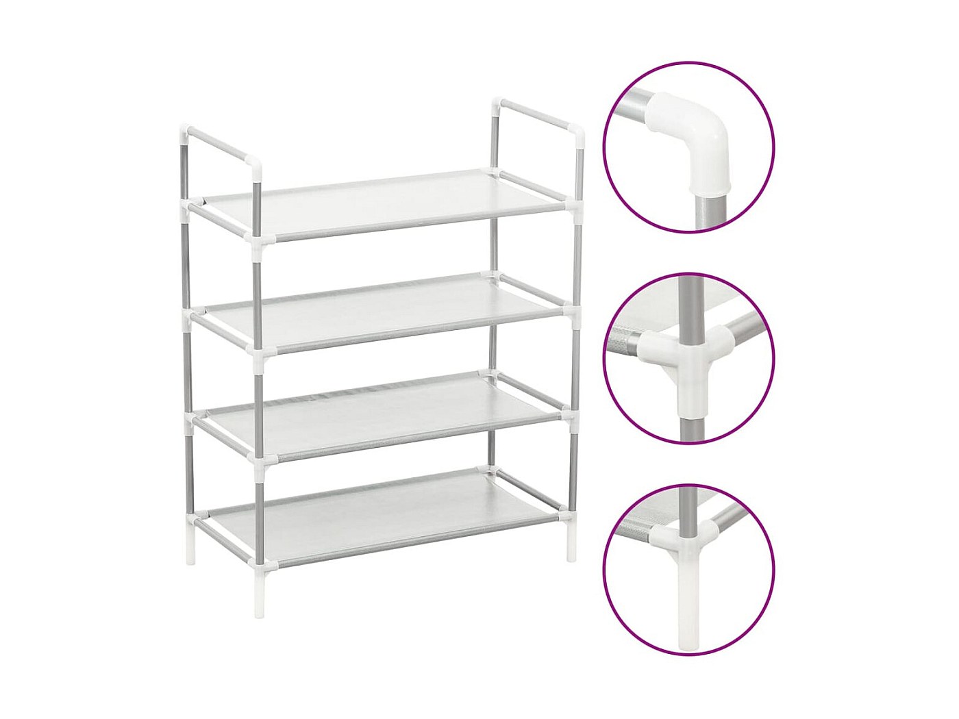 Boîte à Chaussures Transparente Boîte De Rangement Pour Chaussures En Plastique Pliable